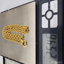 สร้อยทอง 18k หนัก 25.46กรัม