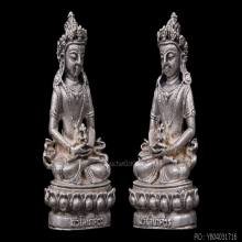 พระกริ่งอวโลกิเตศวร ปี 2518 เนื้อเงิน หลวงพ่อเกษม เขมโก