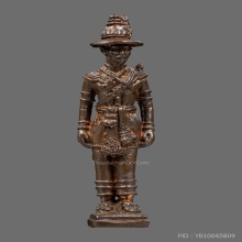 รูปหล่อยืนสมเด็จพระเจ้าตากสิน เนื้อนวะโลหะ ปี 18