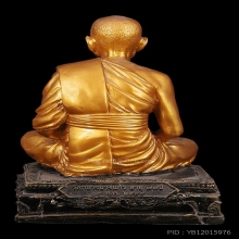 พระบูชา5นิ้ว หลวงปู่เจือ วัดกลางบางแก้ว เนื้อปูนเสก ปี2545