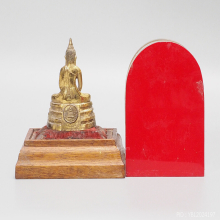 พระบูชา ตั้งหน้ารถ หลวงพ่อโสธร ปี 2509 หน้าตัก 1.5 นิ้ว 