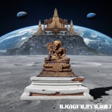 พระพุทธรูป สมัยรัตนโกสินทร์ พระศรีอารยเมตไตรยแบบทรงเครื่อง 