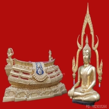 พระบูชาพระพุทธชินราช ภปร.รุ่นพุทธนเรศวร์ รุ่นสอง ปี 45
