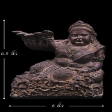 นางกวักมหาลาภ5มือ วัดมณีวงค์ เนื้อทองเหลือง6นิ้ว สภาพสวยมาก