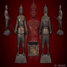  พระบูชาพระยาพิชัยดาบหักรุ่น2สภาพสวยผิวหิ้งๆ