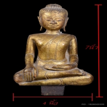 พระบูชาไม้แกะ สมัยอยุธยา