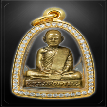 หลวงพ่อพรหม วัดช่องแค รุ่นแรก พิมพ์นิ้วกระดก พ.ศ. 2507