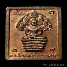 เหรียญแสตมป์นาคปรก ดวงดี ปี 32