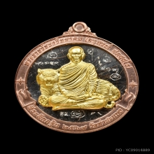 เหรียญพระอาจารย์ต้อม วัดท่าสะแบง รุ่นเสือพันหลัง