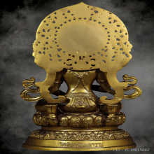 พระอวโลกิเตศวร วัดมังกรกมลาวาส รุ่นแรก ตัก 5 นิ้ว หมายเลข 34