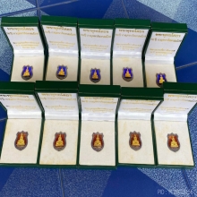 หลวงพ่อโสธรเนื้อเงินลงยาหน้ากากทองคำแท้ ปี2539