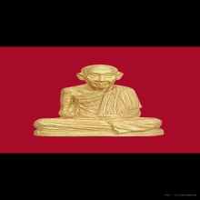 รูปหล่อหลวงพ่อเกษม ชุดทองคำครบ หายากมากๆ