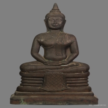 แผ่นปั๊กซีกหลวงพ่อโสธร ปี 2497 (รุ่นแรก)
