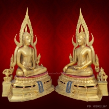 พระพุทธชินราช ภปร แม่ทัพภาคที่ 3 จัดสร้าง กระหลั่ยทอง 9“