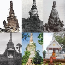 พระเงินนั่ง ลอยองค์ ปางมารวิชัย กรุเจดีย์ยักษ์ นครศรีธรรมราช