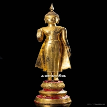 พระพุทธรูป สมัยธนบุรี ปางห้ามพระญาติ สวยเดิม