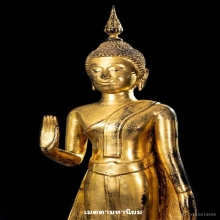 พระพุทธรูป สมัยธนบุรี ปางห้ามพระญาติ สวยเดิม