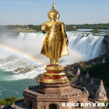 พระพุทธรูป สมัยธนบุรี ปางห้ามพระญาติ สวยเดิม