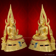 พระพุทธชินราช รุ่นมาลาเบี่ยง หน้าตัก 5.9 นิ้ว ปิดทอง