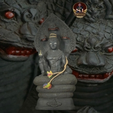 พระบูชาจัตุคามรามเทพ3เศียร ปากแดง ปี47