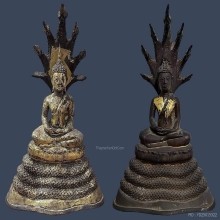 พระบูชา..พระนาคปรกรัชกาล ดินไทย สวยเดิม