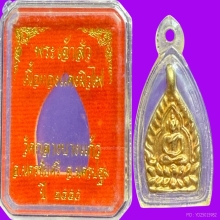 เหรียญเจ้าสัว 3 เนื้อทองทิพย์ พิมพ์เล็ก ปี 2555