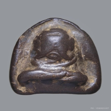 พระปิดตา ล.พ.ทับ วัดทอง เนื้อผงคลุกรัก