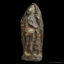 พระลีลาขุยมะตูม สนิมแดงกรุเมืองสวรรคโลก สุโขทัย 