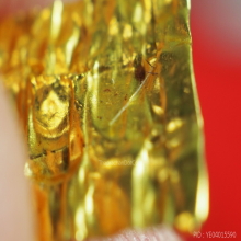 ตะกรุดทองคำ หลวงปู่ทิม วัดละหารไร่ จารมือและเส้นเกศา