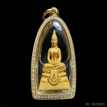 หลวงพ่อโสธร ประวัติศาสตร์กรมตำรวจ 80 ปี เนื้อทองคำ+ตลับเพชร