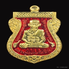 เหรียญหลวงปู่ทวด 100ปี อาจารย์ทิม ปี55 เนื้อทองคำลงยา
