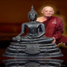 พระบูชาประทานพร ปี2512 หลวงพ่อแพ วัดพิกุลทอง 5นิ้ว