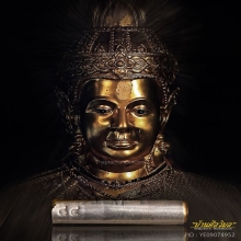 ตะกรุดหทัยรัญจวน วัดพุทไธศวรรย์ No.84 เนื้อเงินม้วนทองแดง 