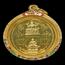 ท้าวเวสสุวรรณ รุ่น 2 (พระเหนือพรหม) อาจารย์อิฐ วัดจุฬามณี