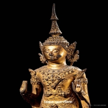 พระพุทธรูป สมัยรัตนโกสินทร์ แบบทรงเครื่องมหาจักรพรรดิ เดิม