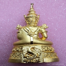 พระแก้วมรกต กรมสรรพสามิต ปี 2539  เนื้อทองคำ กล่อง-การ์ด ครบ