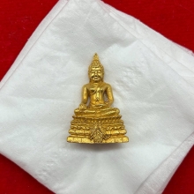 พระทองคำ.พระกริ่งพระพุทธชินสีห์ ทันโต เสฏโฐ ปี2533