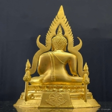 องค์ที่ ๑ พระพุทธชินราชจำลอง วัดศรัทธาประชากร (เขารวก) ๒๕๑๘