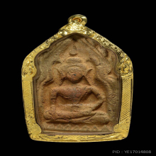 พระขุนแผน พิมพ์ซุ้มเหลือบ กรุวัดบ้านกร่าง จ.สุพรรณบุรี