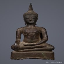 พระบูชากำแพงสามขา 5 นิ้ว มีซ่อมเดิมๆ หายาก