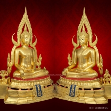 พระพุทธชินราช ภปร แม่ทัพภาคที่ 3 จัดสร้าง 9 นิ้ว
