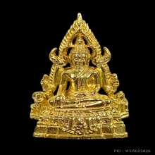 พระทองคำ พระพุทธชินราช สธ. วัดจุฬามณี 