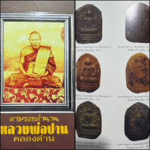 พระผงผสมว่าน หลวงปู่ปาน วัดบางเหี้ย องค์ดารา