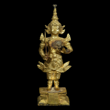 พระสยามเทวาธิราช สูง 12 นิ้ว