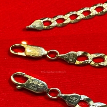 สร้อยข้อมือทองคำYellow Gold 18K 750 ลายเลสจิกเพชร
