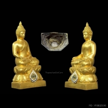 พระบูชาไพรีปิดทองแท้ รุ่น 6 รอบในหลวงร.9 วัดบวรนิเวศ ปี 2542