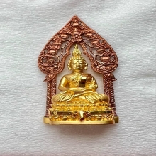 พระทองคำ.พระนิรันตรายภปร.วัดบวรนิเวศวิหาร  ปี2542