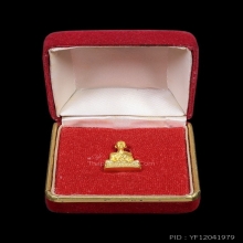 รูปหล่อท่านเจ้าคุณจรัญเนื้อทองคำปี38 