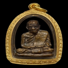 (3)หล่อโบราณเนื้อสตางค์แดง ปี10 ตอกก้น หลวงพ่อสงฆ์ ชุมพร