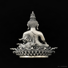 กริ่งพระพุทธประทานยศบารมี เนื้อเงิน พิมพ์เล็ก อ.เฉลิมชัย